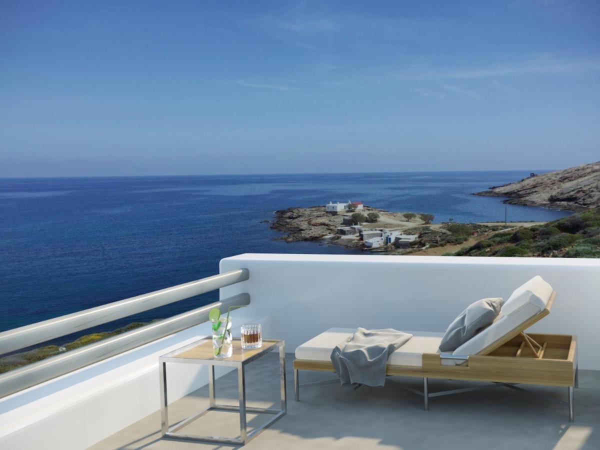 Mykonos Residence Villas&Suites Merchia Beach Exterior foto