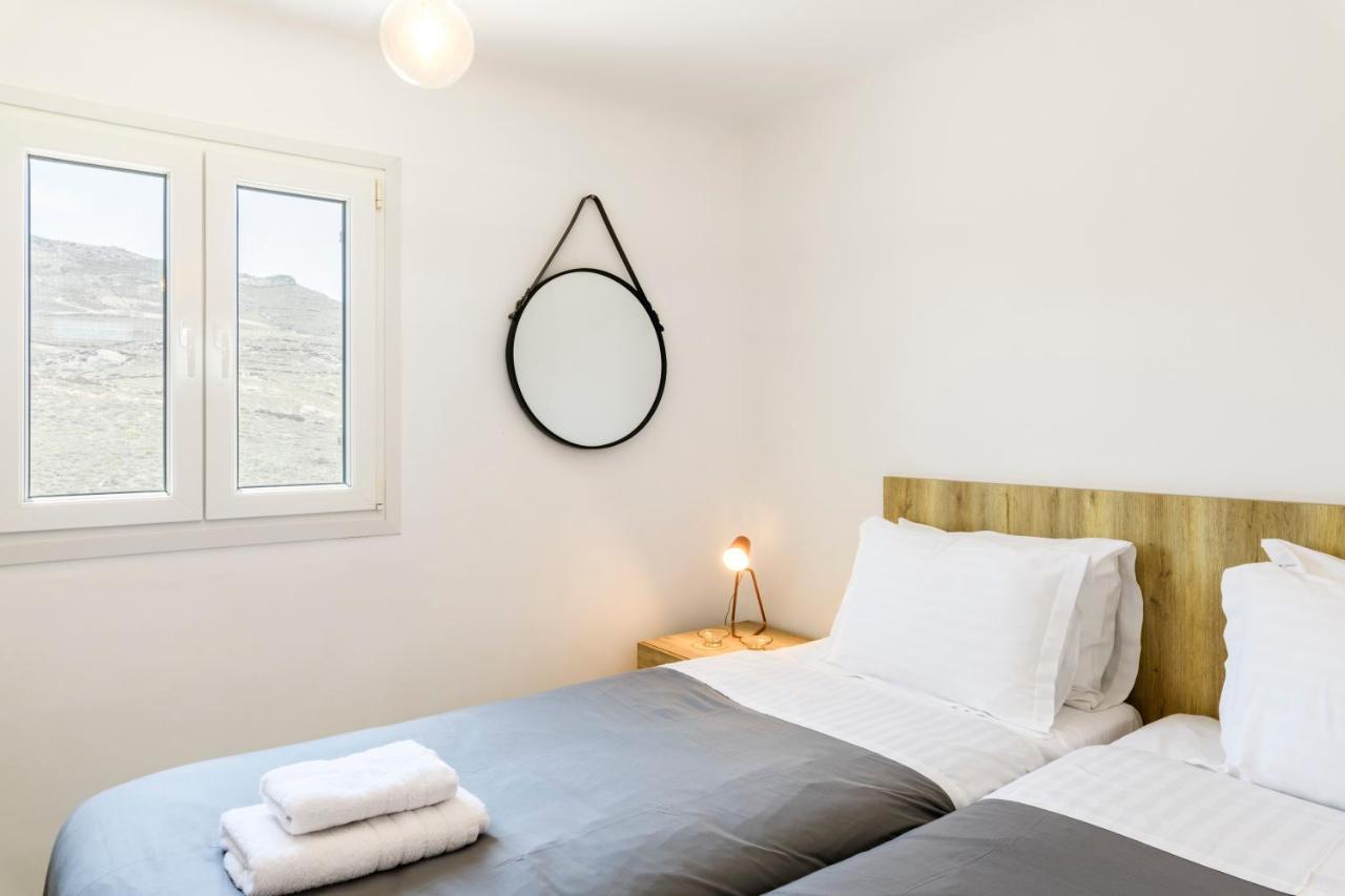 Mykonos Residence Villas&Suites Merchia Beach Exterior foto