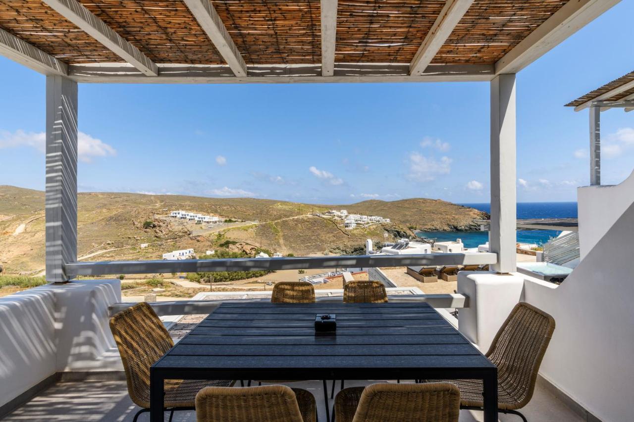 Mykonos Residence Villas&Suites Merchia Beach Exterior foto