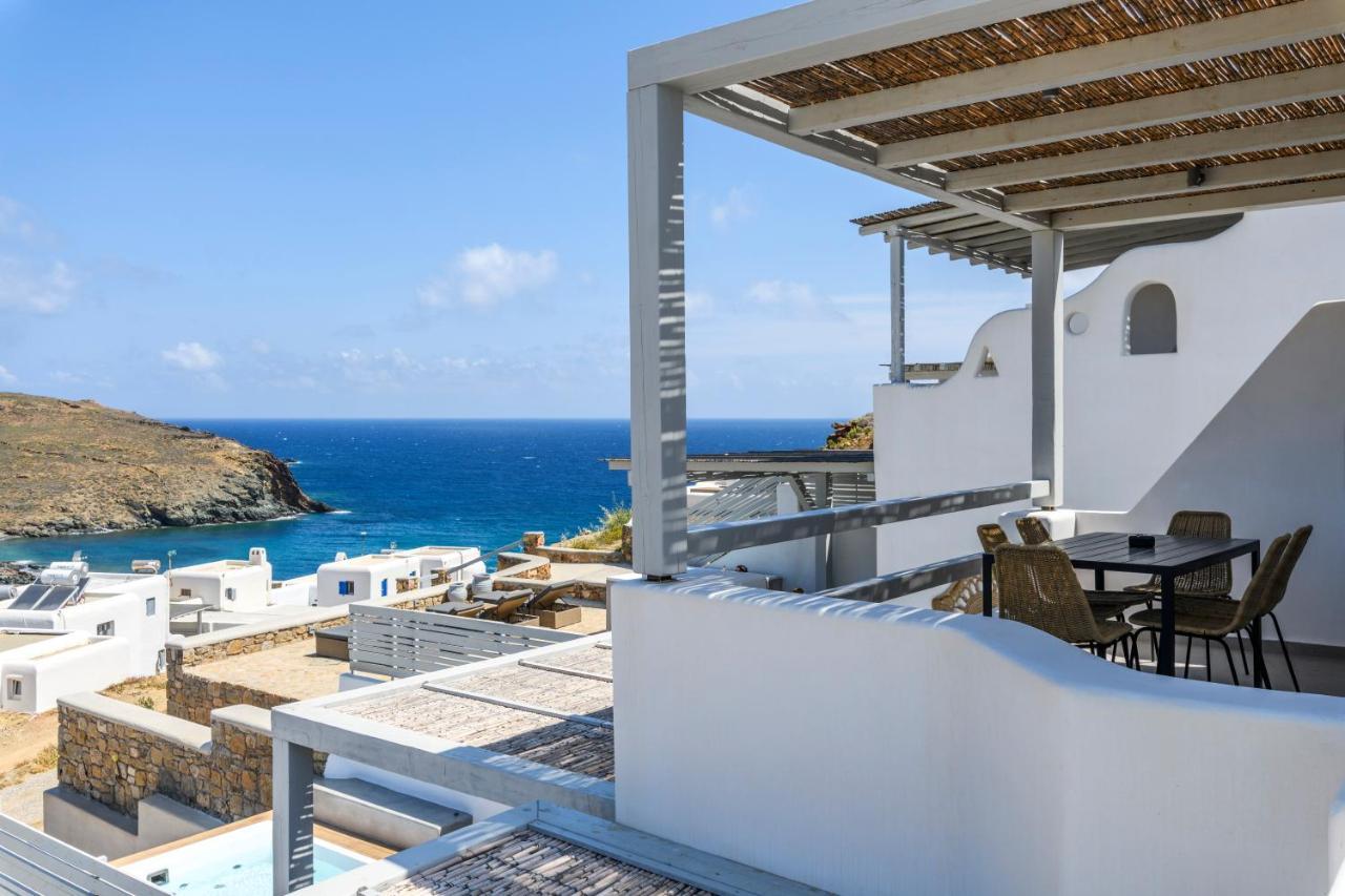 Mykonos Residence Villas&Suites Merchia Beach Exterior foto