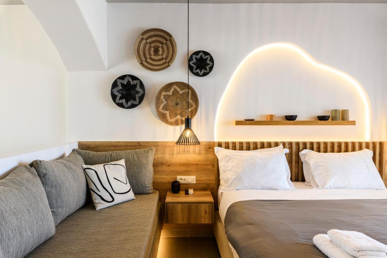 Mykonos Residence Villas&Suites Merchia Beach Exterior foto