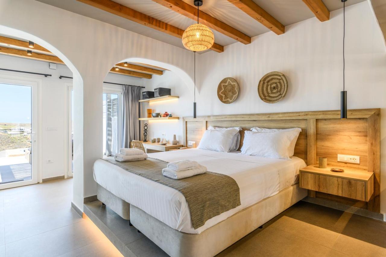 Mykonos Residence Villas&Suites Merchia Beach Exterior foto