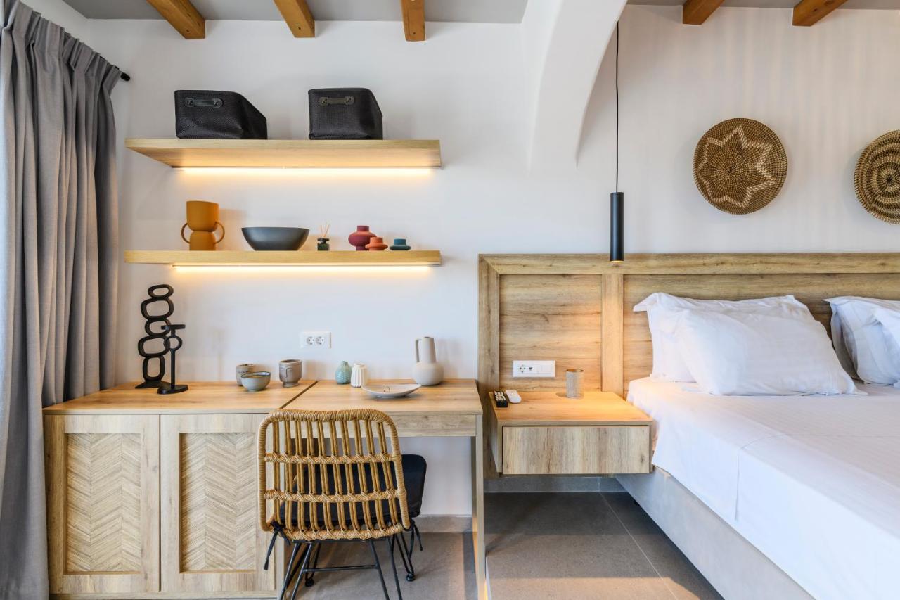 Mykonos Residence Villas&Suites Merchia Beach Exterior foto