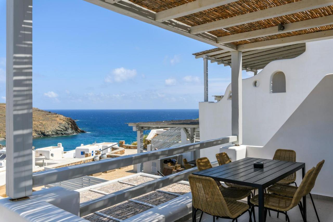 Mykonos Residence Villas&Suites Merchia Beach Exterior foto