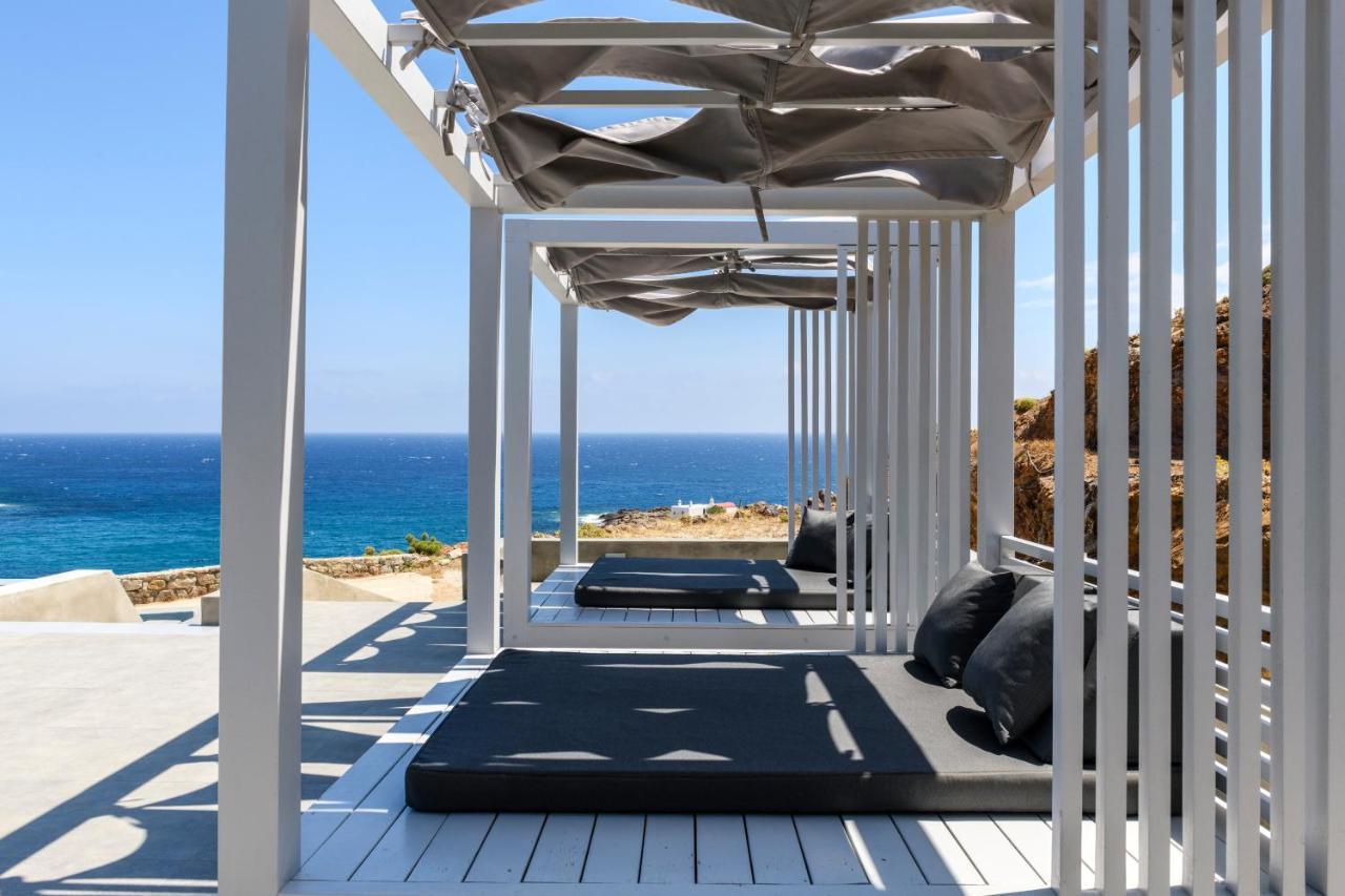 Mykonos Residence Villas&Suites Merchia Beach Exterior foto