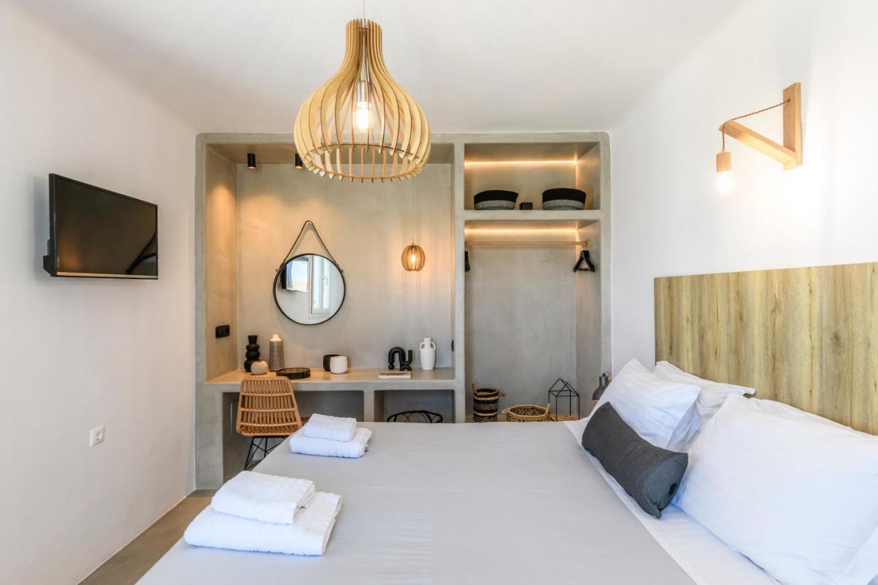 Mykonos Residence Villas&Suites Merchia Beach Exterior foto