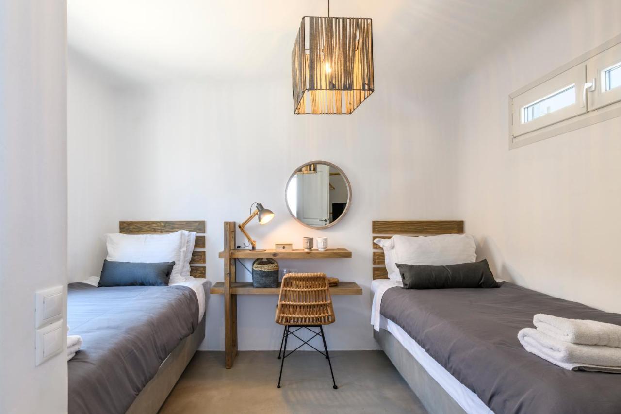 Mykonos Residence Villas&Suites Merchia Beach Exterior foto