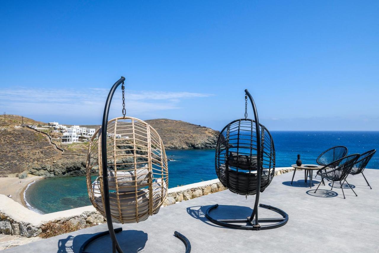 Mykonos Residence Villas&Suites Merchia Beach Exterior foto