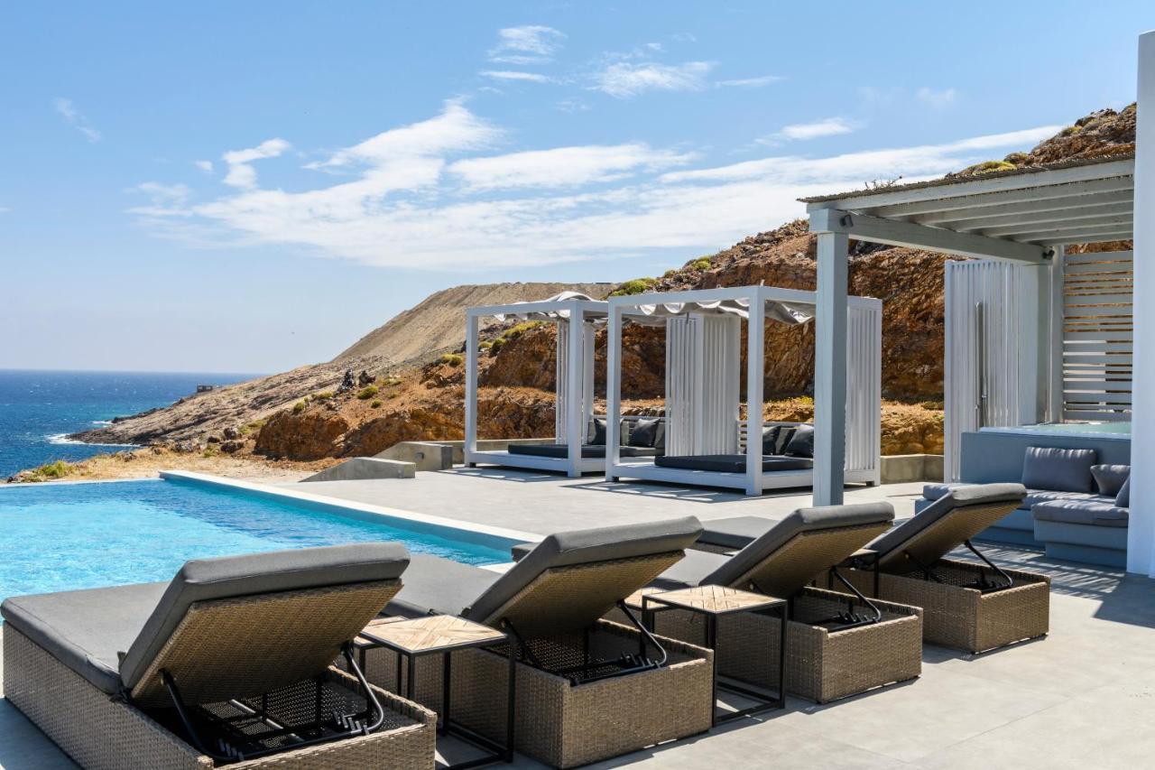 Mykonos Residence Villas&Suites Merchia Beach Exterior foto
