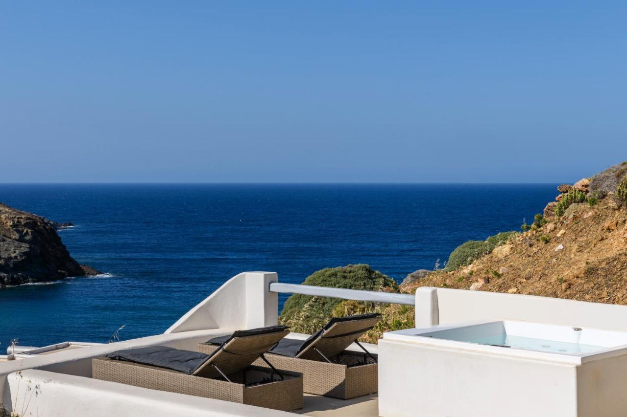Mykonos Residence Villas&Suites Merchia Beach Exterior foto