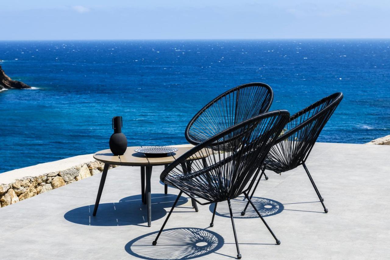 Mykonos Residence Villas&Suites Merchia Beach Exterior foto