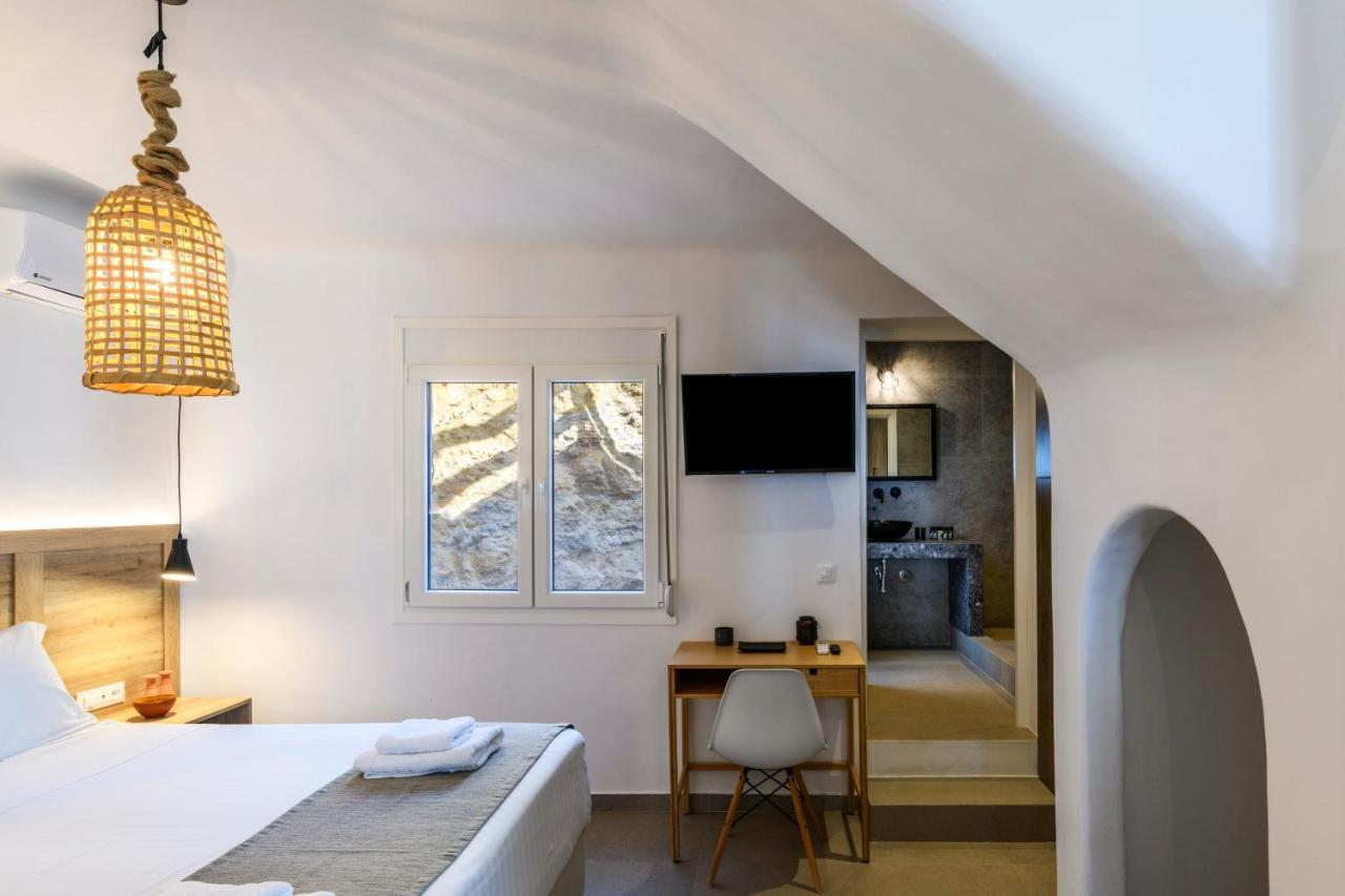 Mykonos Residence Villas&Suites Merchia Beach Exterior foto