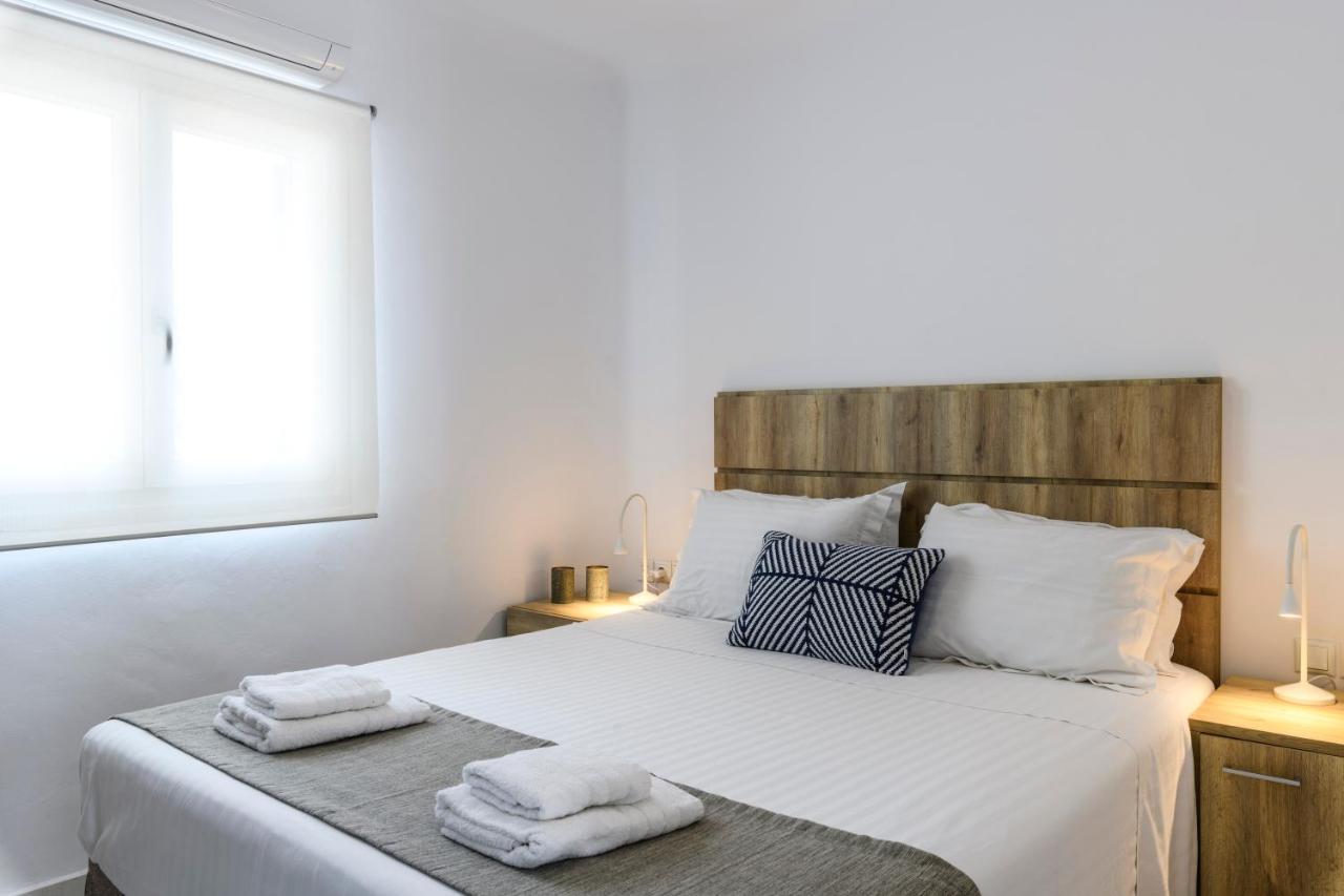 Mykonos Residence Villas&Suites Merchia Beach Exterior foto