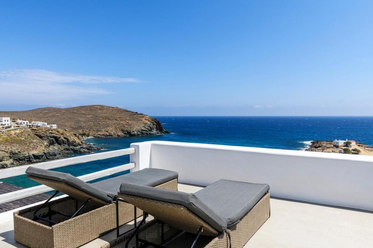 Mykonos Residence Villas&Suites Merchia Beach Exterior foto