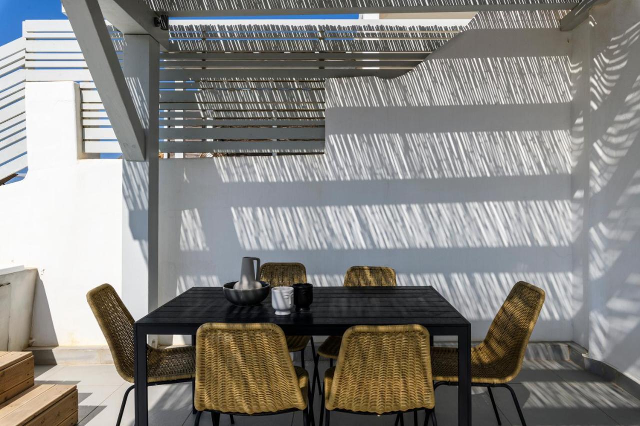 Mykonos Residence Villas&Suites Merchia Beach Exterior foto