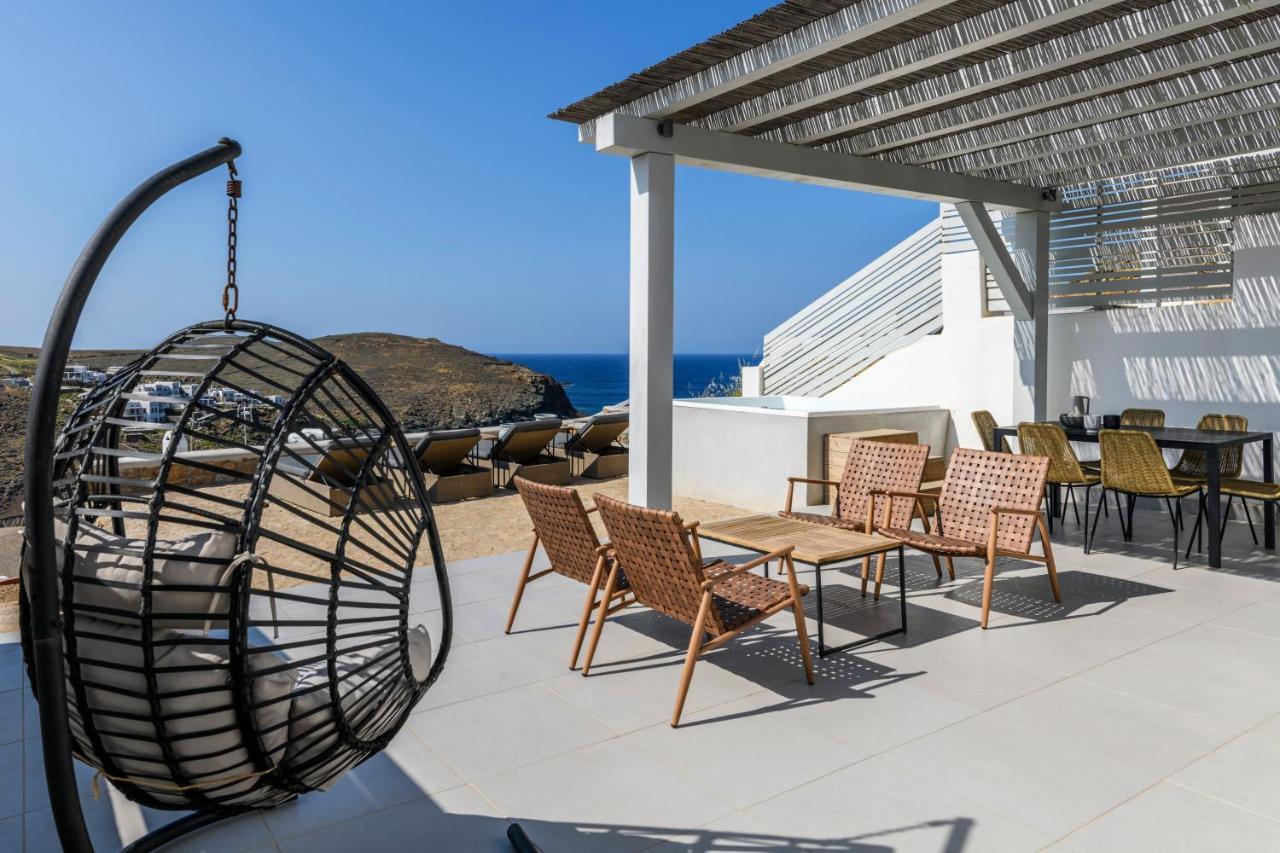 Mykonos Residence Villas&Suites Merchia Beach Exterior foto