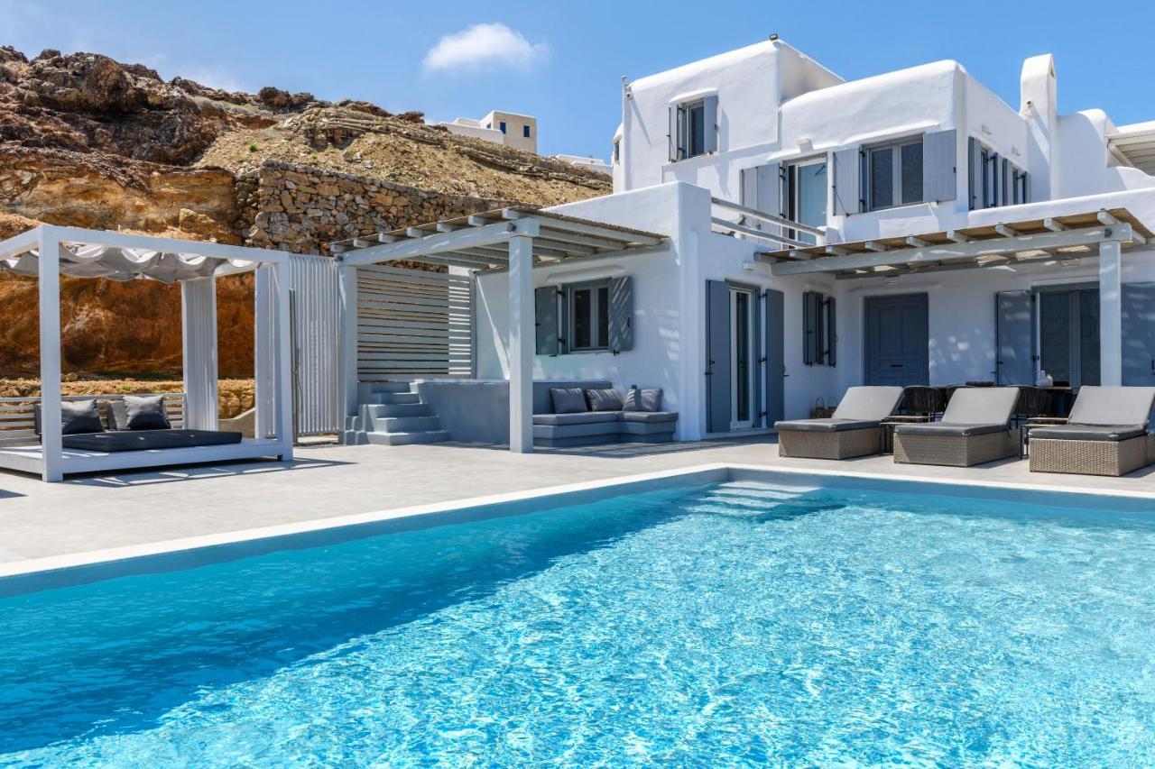 Mykonos Residence Villas&Suites Merchia Beach Exterior foto