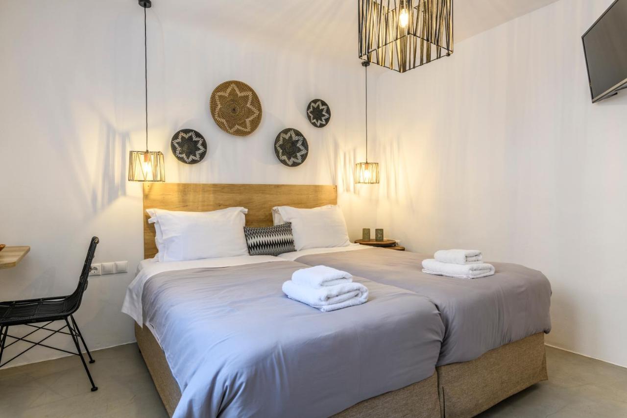 Mykonos Residence Villas&Suites Merchia Beach Exterior foto