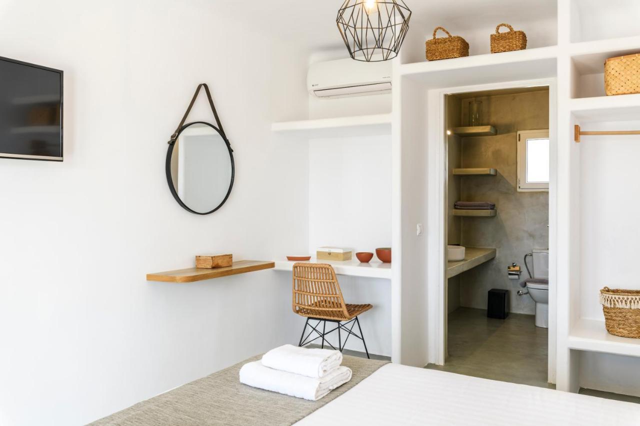 Mykonos Residence Villas&Suites Merchia Beach Exterior foto
