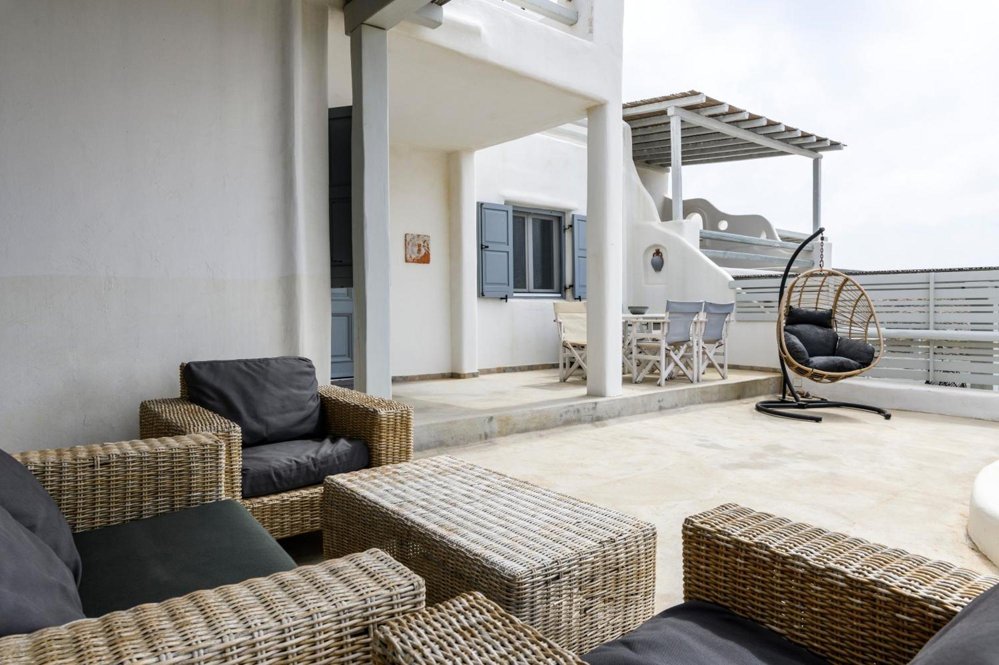 Mykonos Residence Villas&Suites Merchia Beach Exterior foto